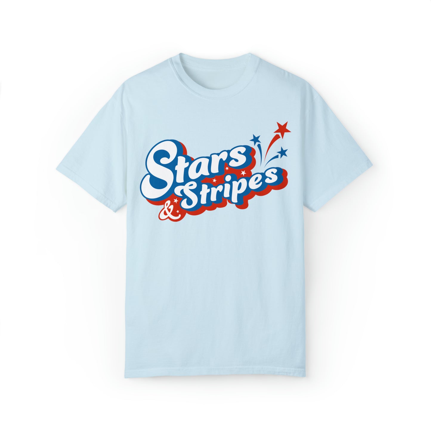 Comfort colors stars stripes funny tshirt, cute 4th of july shirt, patriotic independence day tee, boho America shirts, Party in the USA