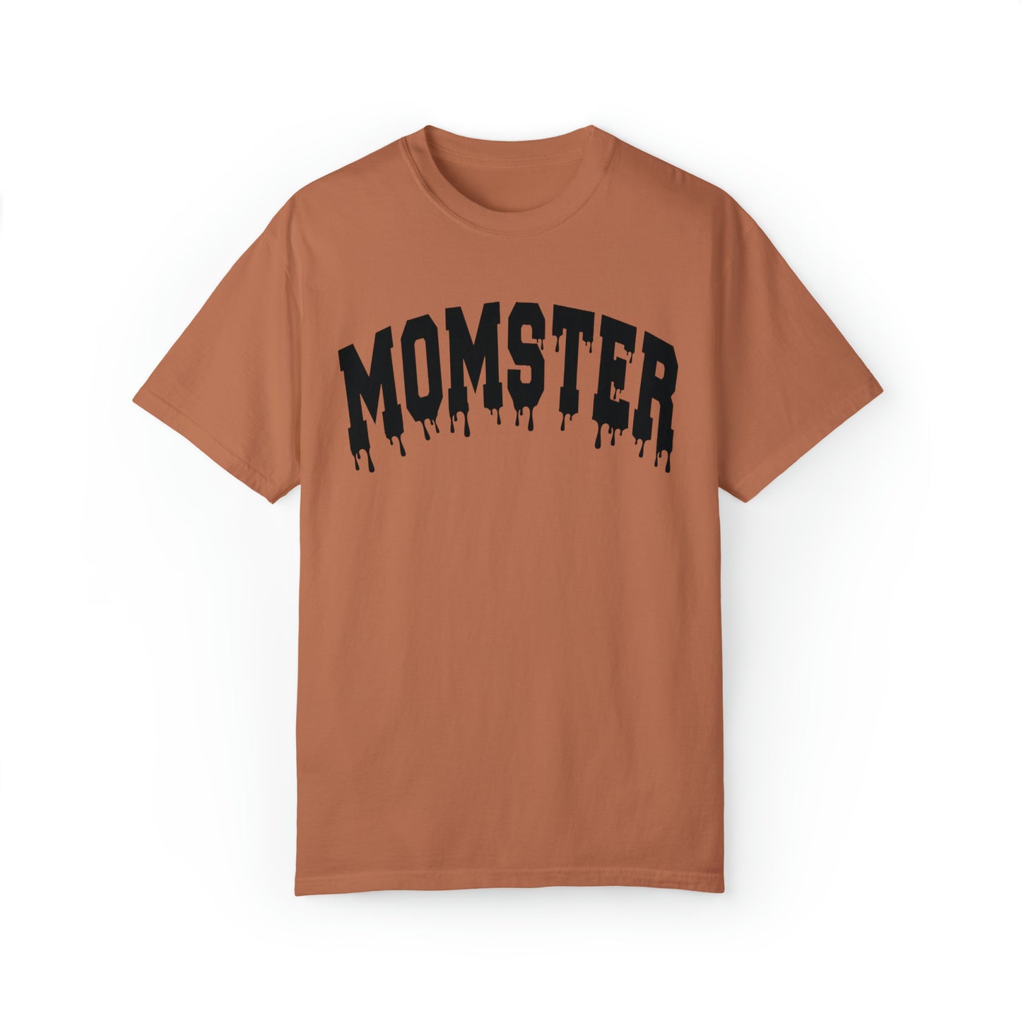 Comfort colors funny minimalist momster halloween tshirt, witchy autumn shirt, monster fall tee, zombie mom outfit, scary mama spooky season