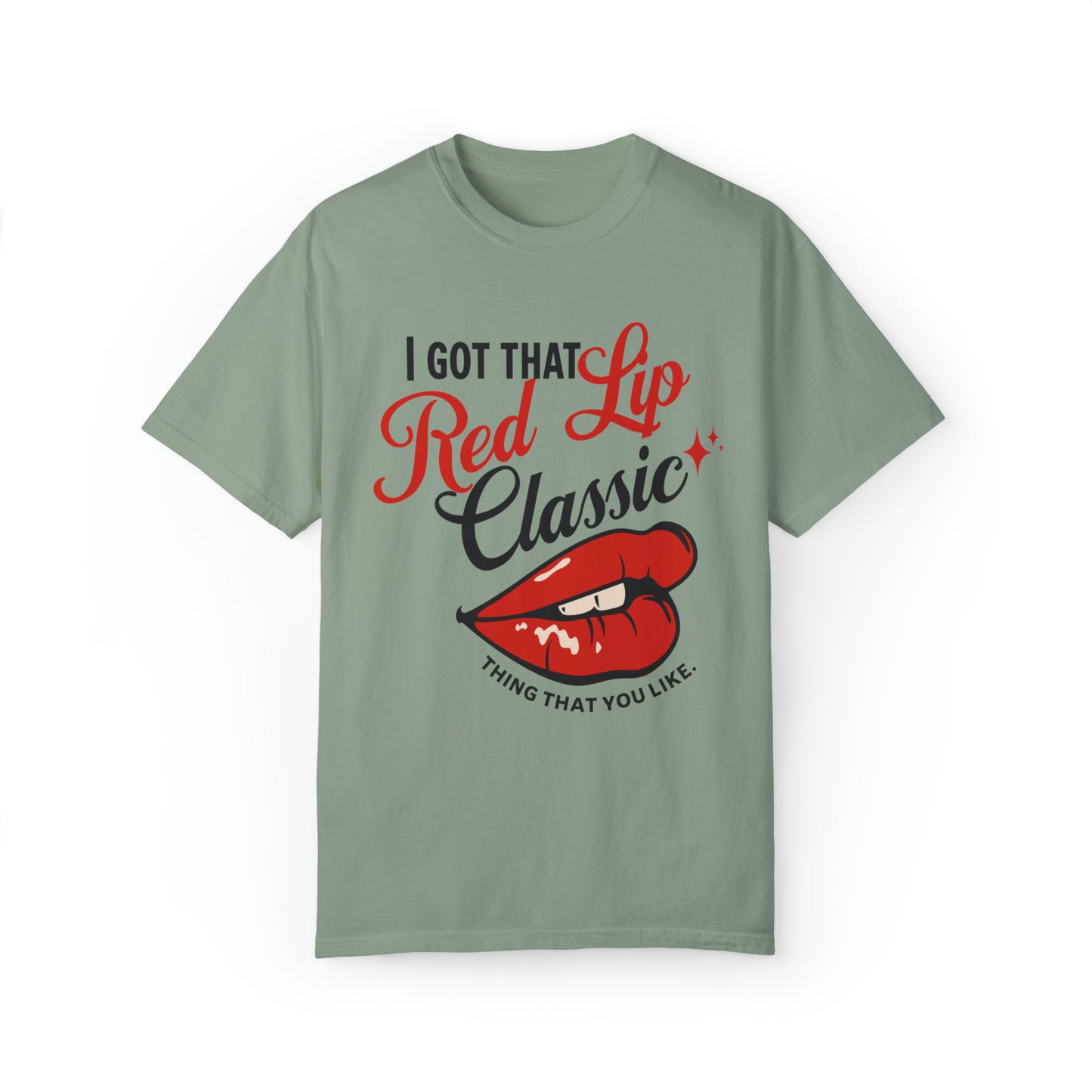 Style lyrics red lip classic T-Shirt, Eras Concert Merch, M.i.d.n.i.g.h.t.s shirt, Comfort Colors, swiftie Gift, Taylor stan tour tee,