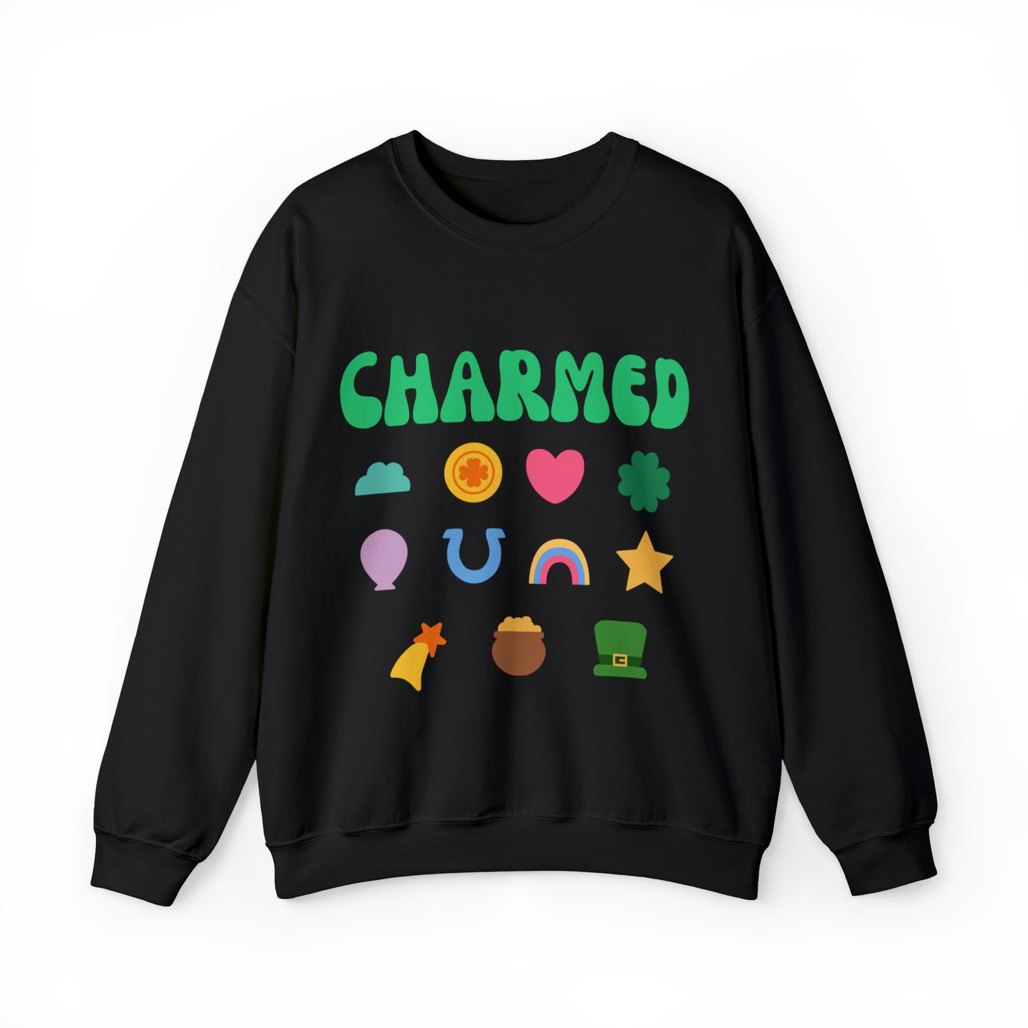 Cute charmed st patricks day sweatshirt, funny lucky charms st. paddys day hoodie, retro sweater