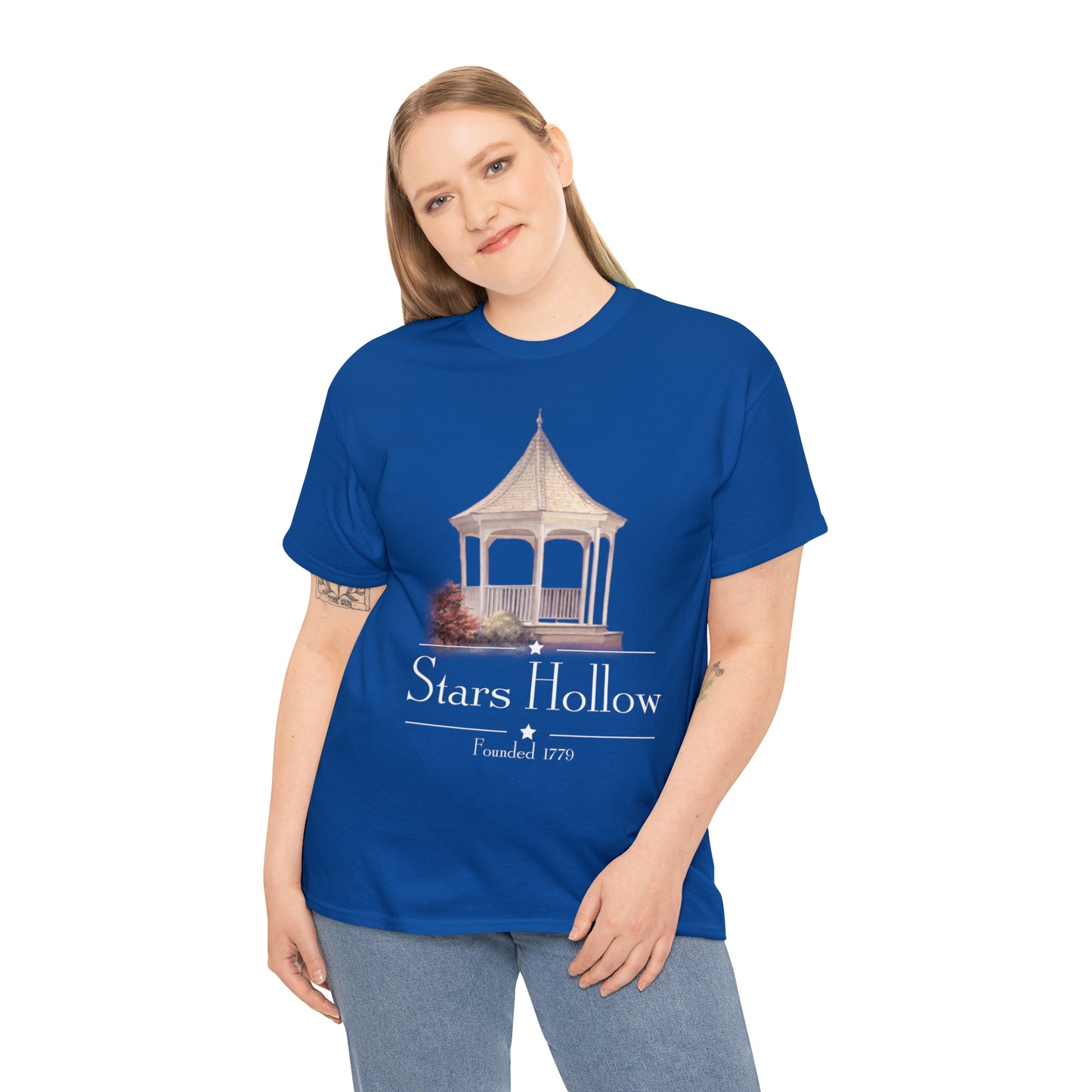 Stars Hollow tee, cute Rory shirt, minimalist lorelai hoodie, Gilmore girls tshirt, town gazebo shirt, fandom shirt, gift idea for millennial