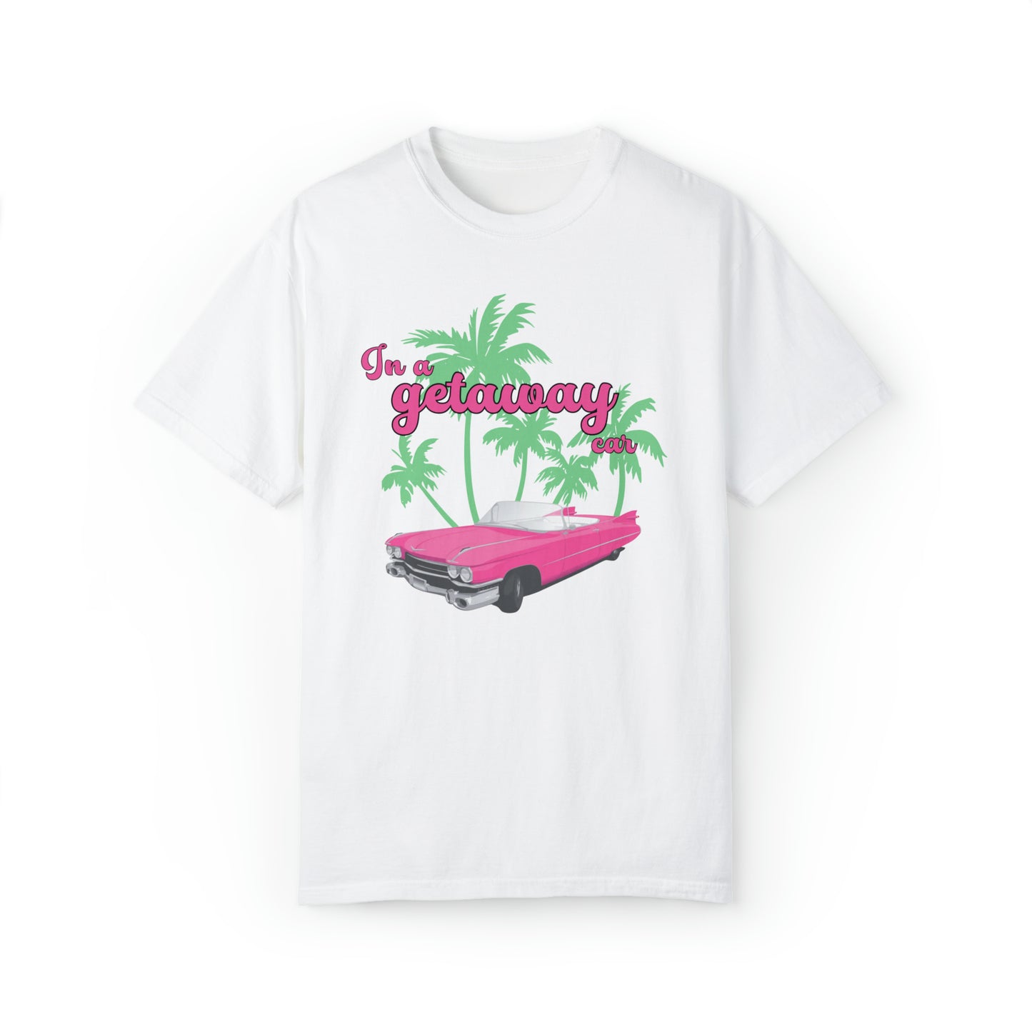 Pink convertible Getaway Car Shirt, Nothing Good, Reputation Album, Taylor Merch, Taylor Fan Gift, Concert TShirt, Comfort Colors