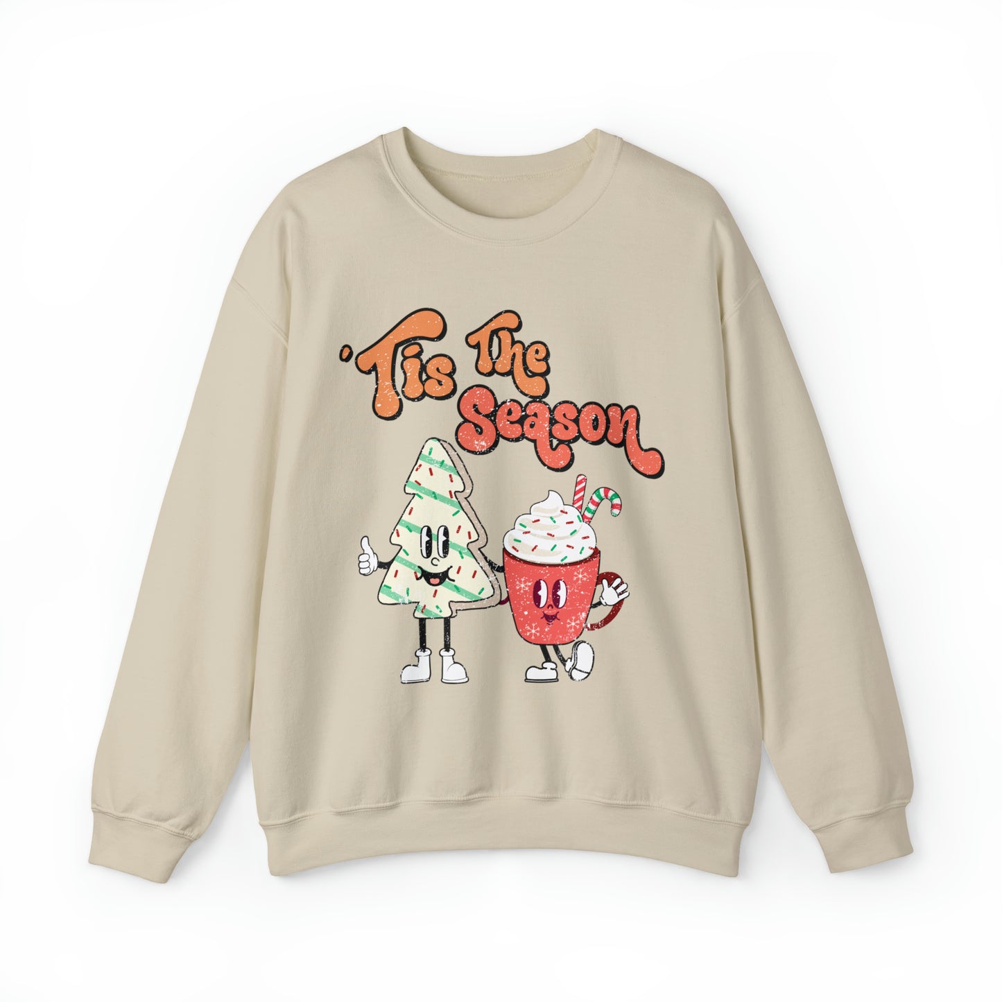 Little Debbie slut sweatshirt, funny holiday gift idea for millennial, christmas tree snack cake hoodie, tis the season snack lover sweater