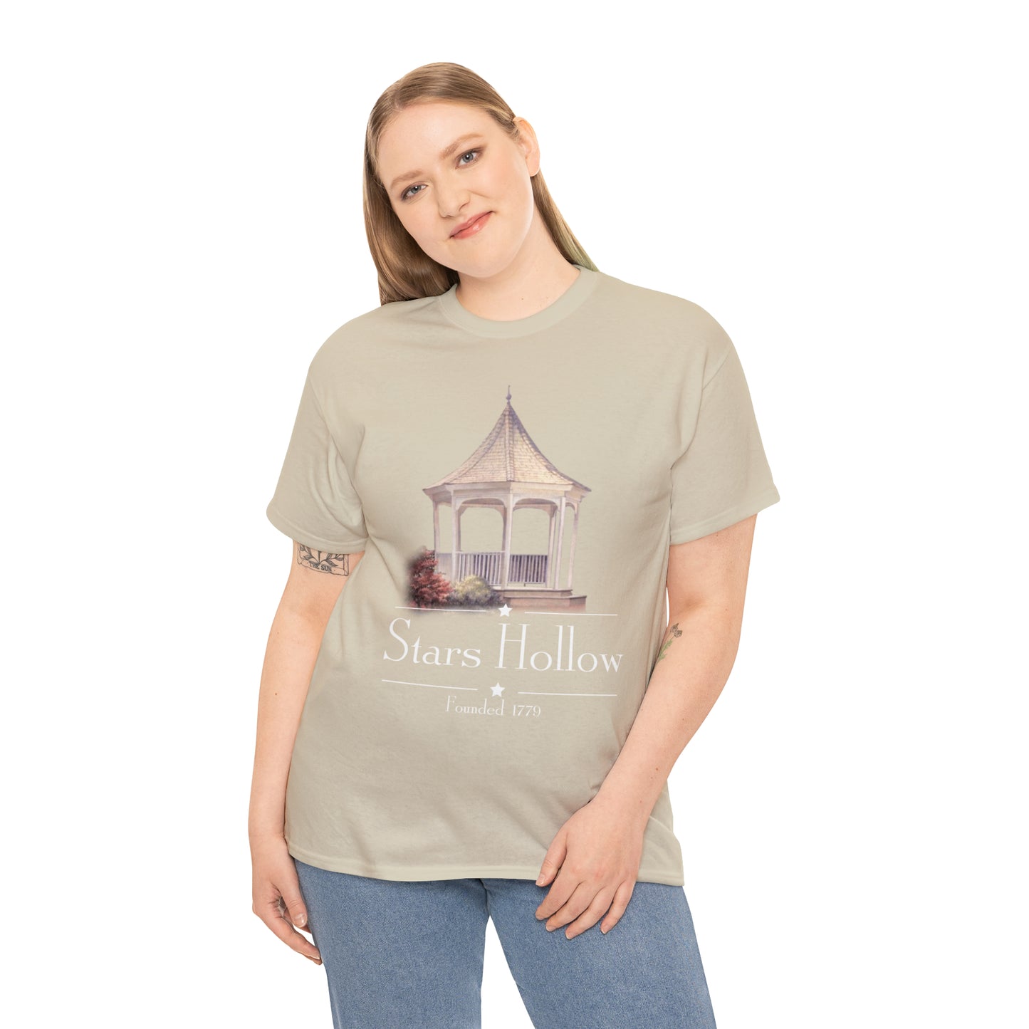 Stars Hollow tee, cute Rory shirt, minimalist lorelai hoodie, Gilmore girls tshirt, town gazebo shirt, fandom shirt, gift idea for millennial