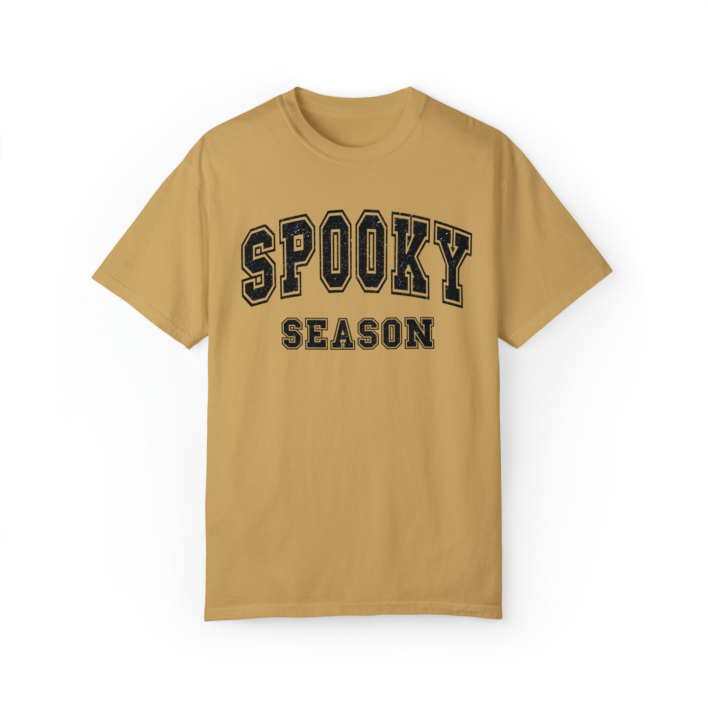 Comfort colors minimalist spooky season tshirt, halloween ghost shirt, witchy shirt, cute autumn lover tee, fall shirts