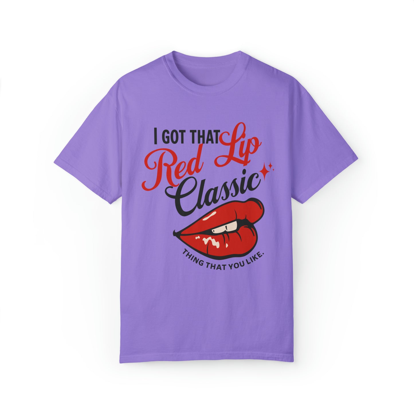 Style lyrics red lip classic T-Shirt, Eras Concert Merch, M.i.d.n.i.g.h.t.s shirt, Comfort Colors, swiftie Gift, Taylor stan tour tee,