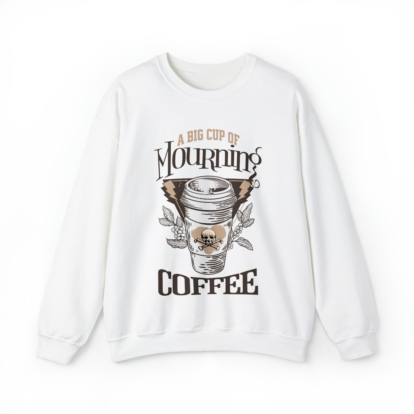 Funny coffee lovers halloween sweatshirt, autumn fall meme graphic hoodie, coffee pun spooky season sweater, PSL, Pumpkin spiced latte, funny grim reaper