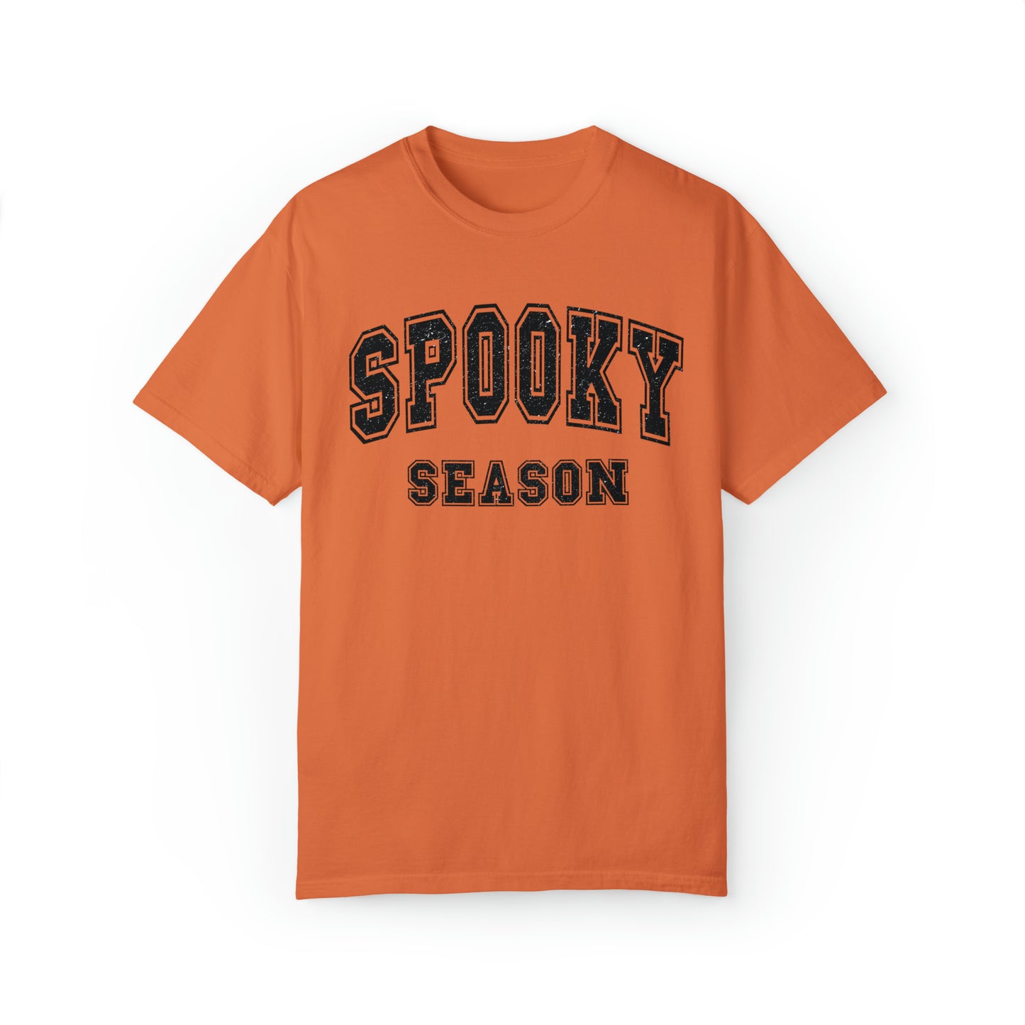 Comfort colors minimalist spooky season tshirt, halloween ghost shirt, witchy shirt, cute autumn lover tee, fall shirts