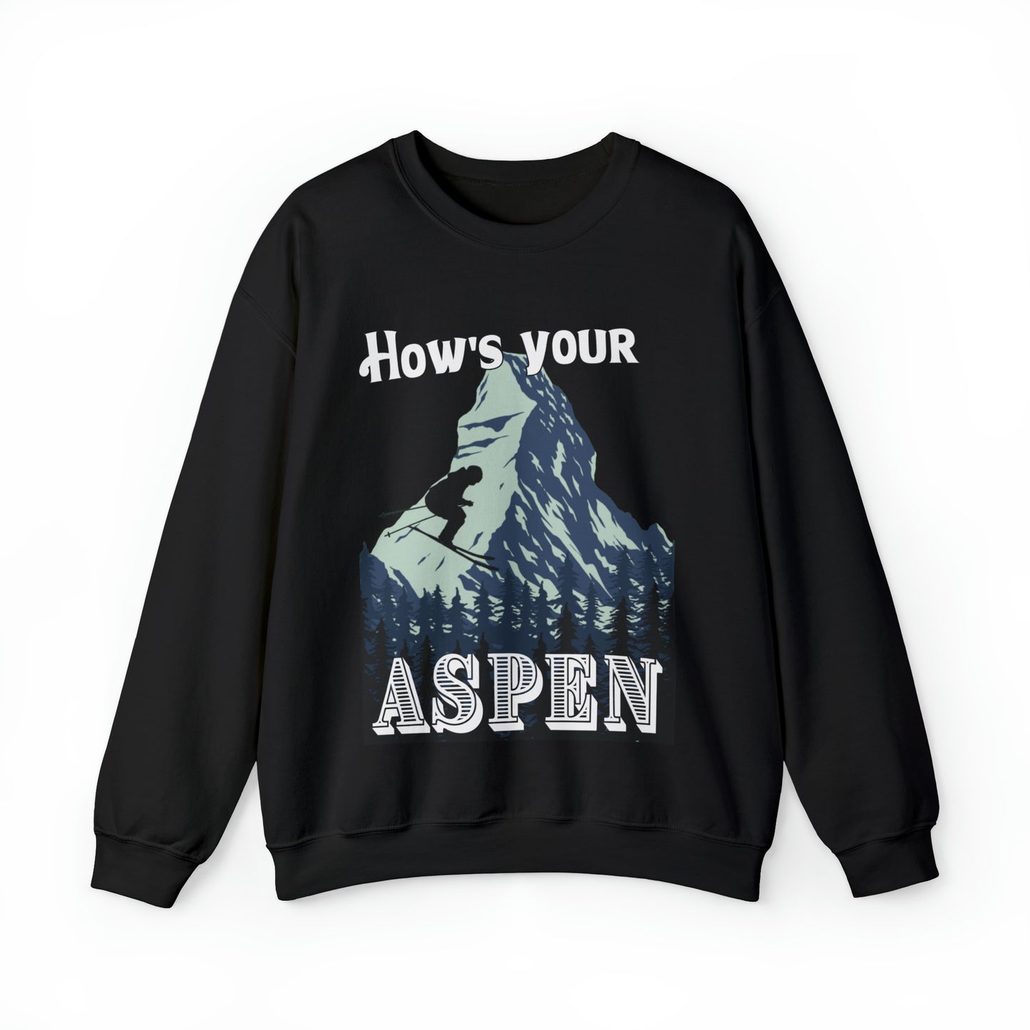 Funny Aspen sweatshirt, National Park sweater, Skiing Vintage Inspired hoodie, Unisex shirt, oversized