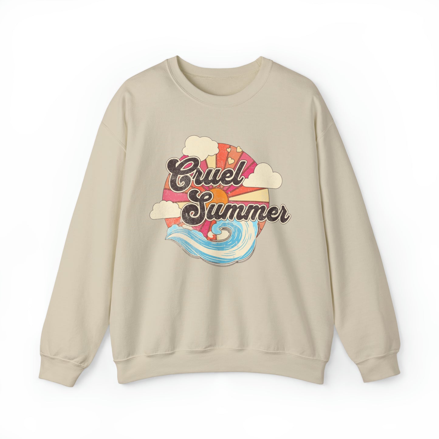 Boho retro cruel summer Sweatshirt, Gift for Her, eras 2023 concert, Taylor Fan Gift, Taylor Merch, album hoodie, Taylor Fan, tour sweater