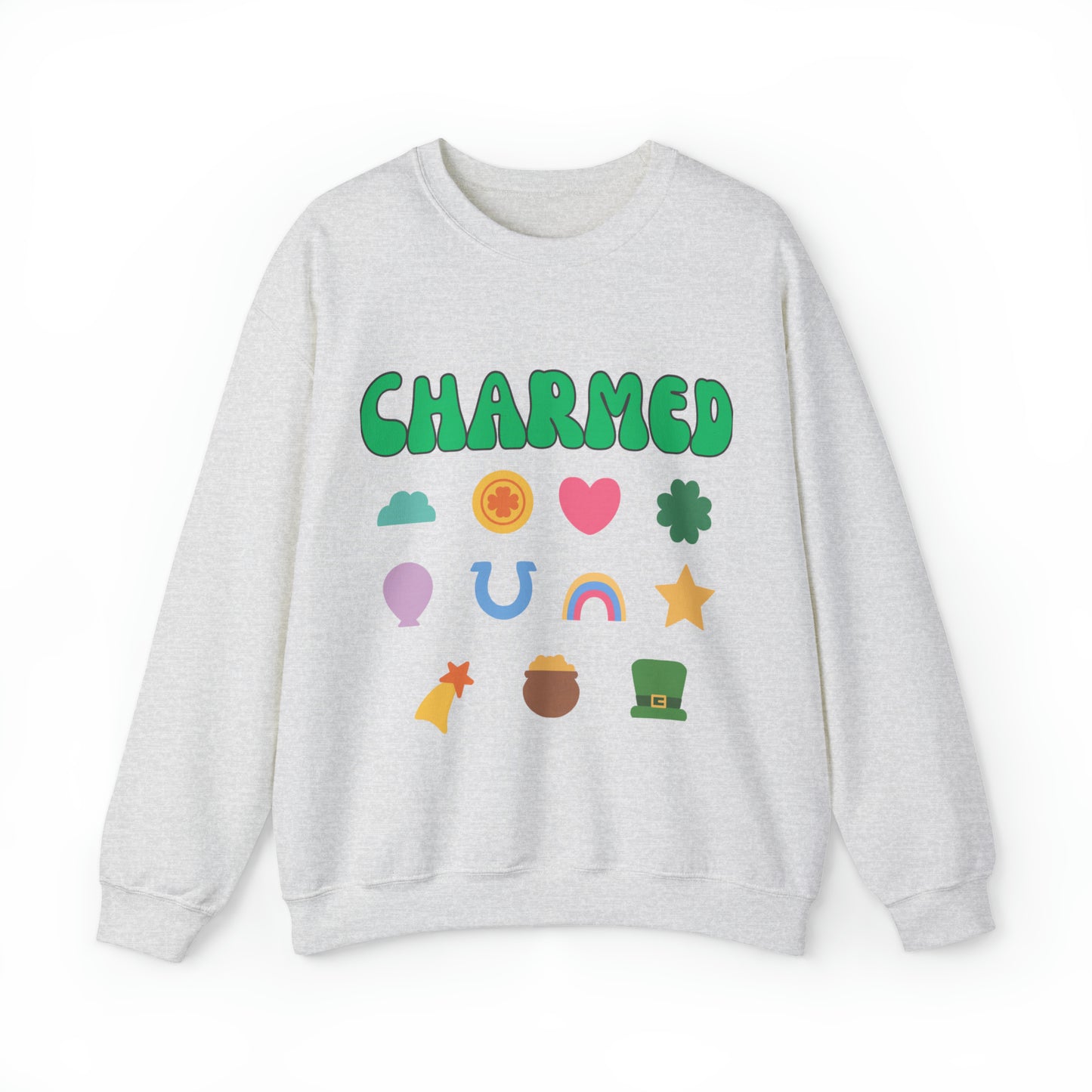 Cute charmed st patricks day sweatshirt, funny lucky charms st. paddys day hoodie, retro sweater