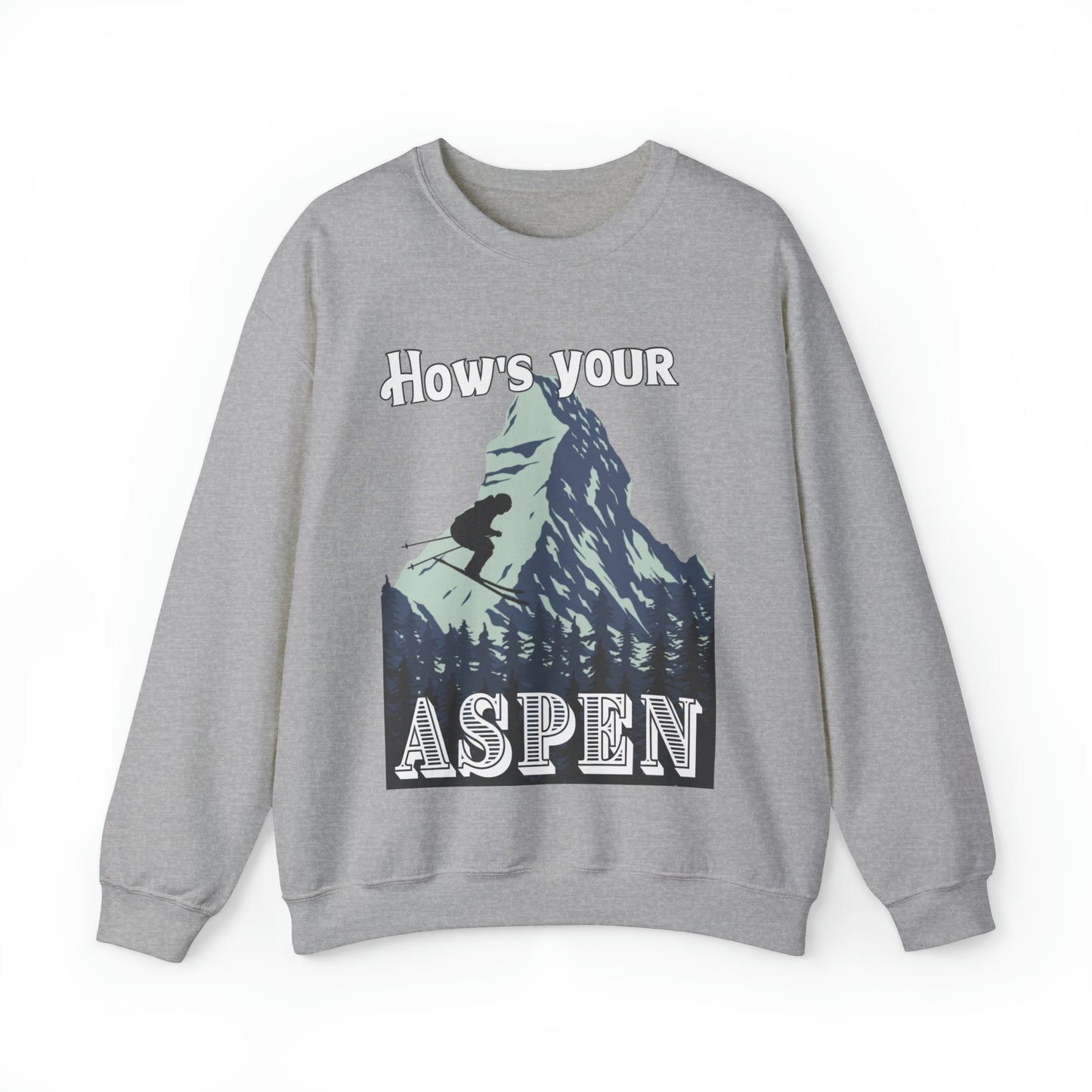 Funny Aspen sweatshirt, National Park sweater, Skiing Vintage Inspired hoodie, Unisex shirt, oversized