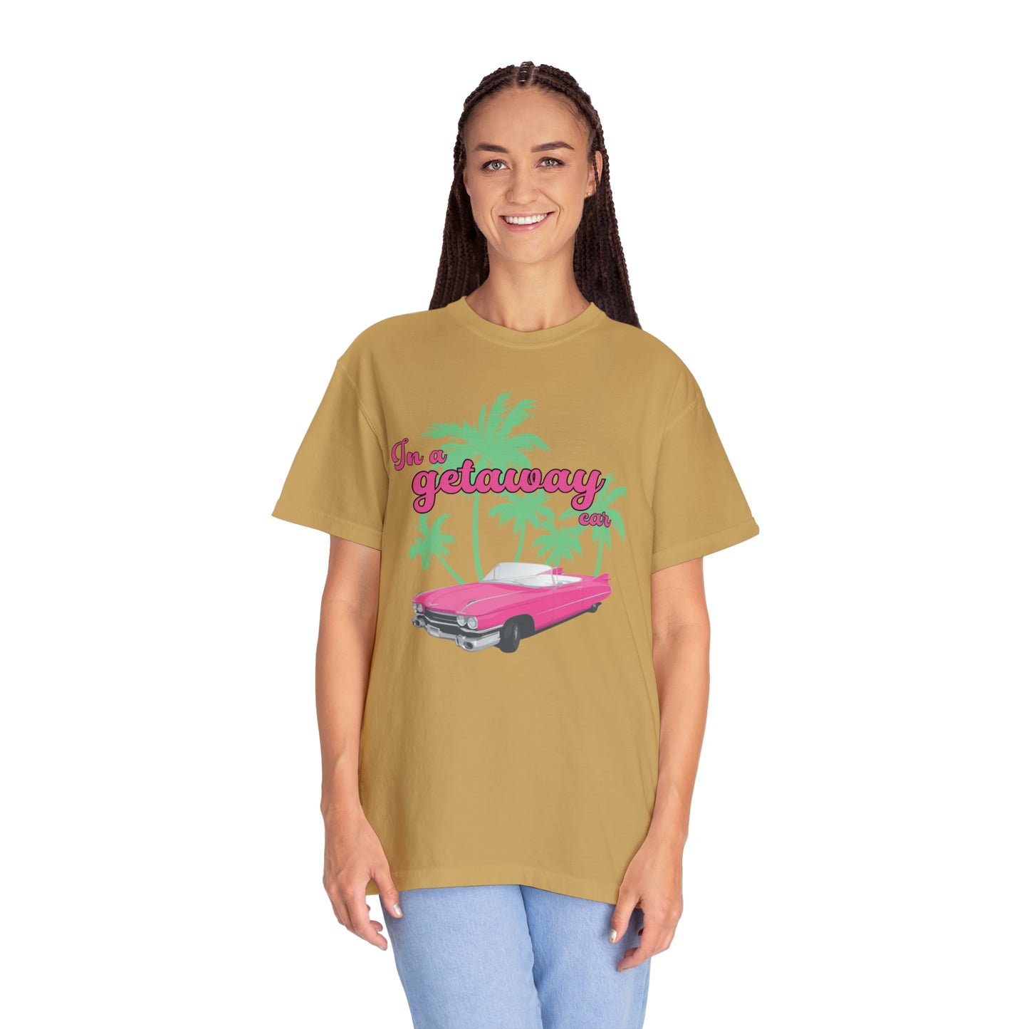 Pink convertible Getaway Car Shirt, Nothing Good, Reputation Album, Taylor Merch, Taylor Fan Gift, Concert TShirt, Comfort Colors