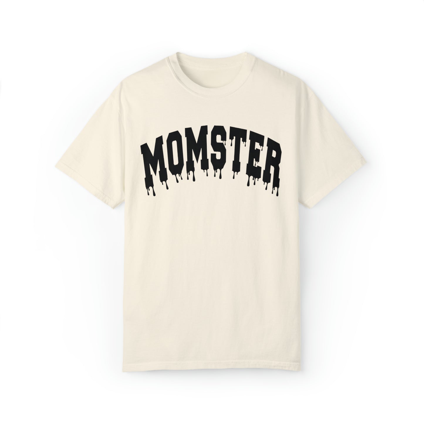 Comfort colors funny minimalist momster halloween tshirt, witchy autumn shirt, monster fall tee, zombie mom outfit, scary mama spooky season