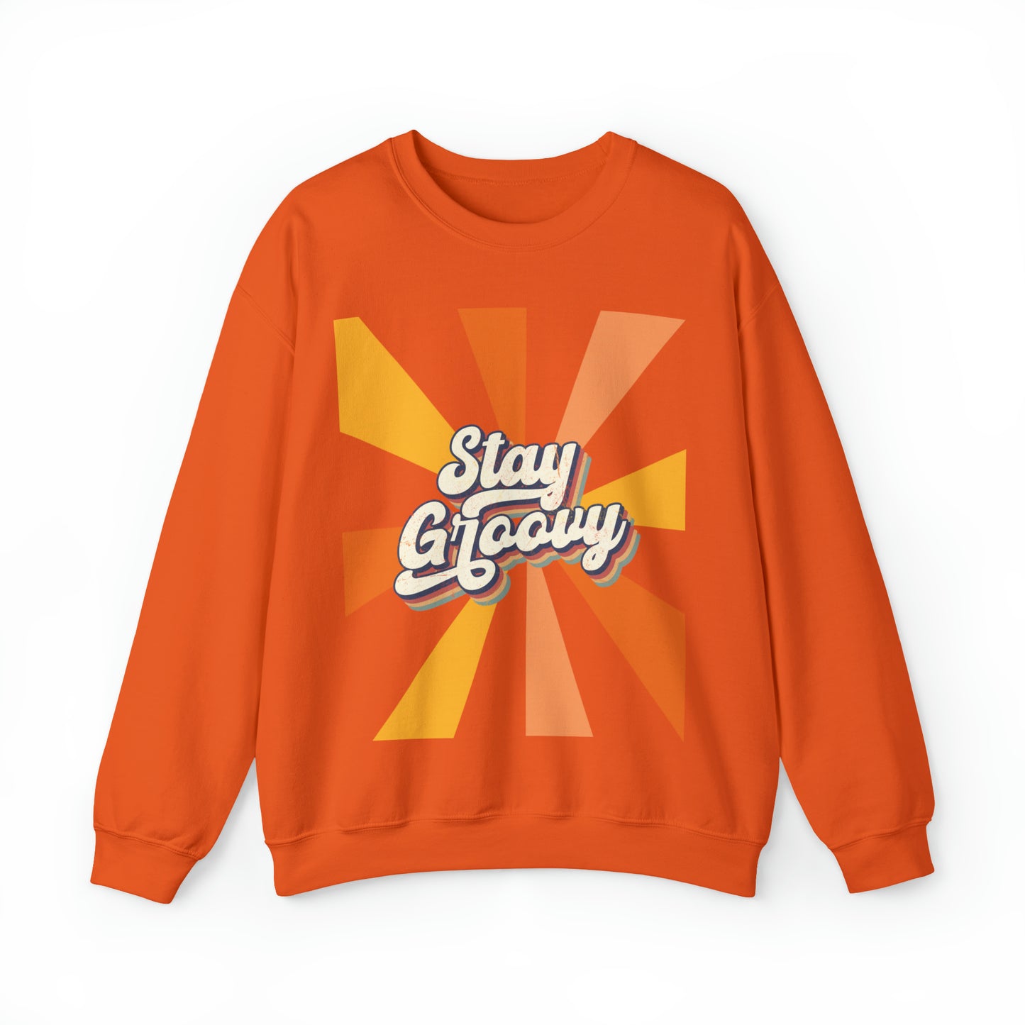 Vintage 70s, 60s aesthetic stay groovy sweatshirt, boho hippie retro shirt, gift idea for boomers