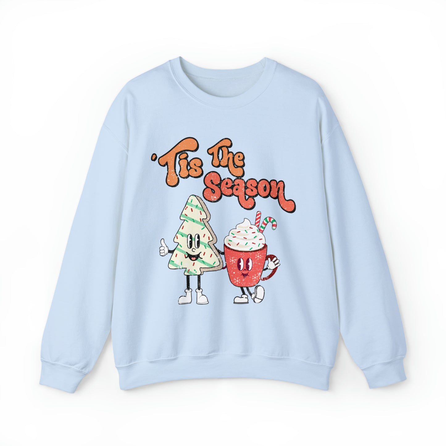 Little Debbie slut sweatshirt, funny holiday gift idea for millennial, christmas tree snack cake hoodie, tis the season snack lover sweater