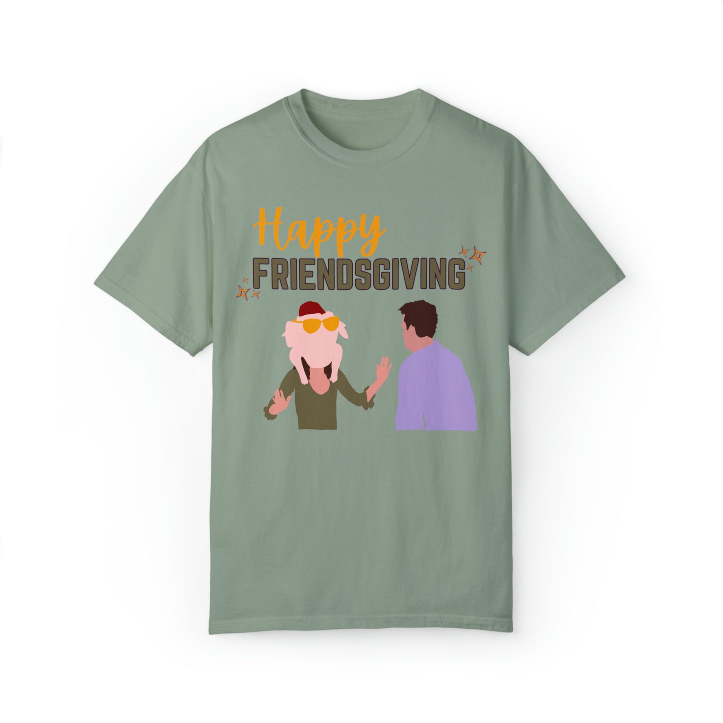 Comfort colors cute autumn fall holiday tshirt, funny friendsgiving shirt, retro 90s inspired thanksgiving graphic tee, pumpkin patch, PSL