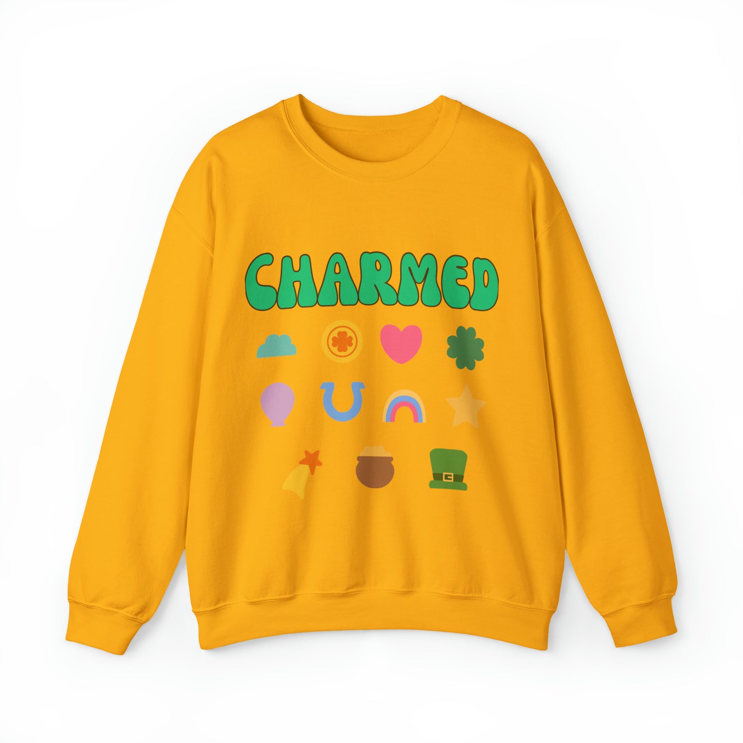 Cute charmed st patricks day sweatshirt, funny lucky charms st. paddys day hoodie, retro sweater