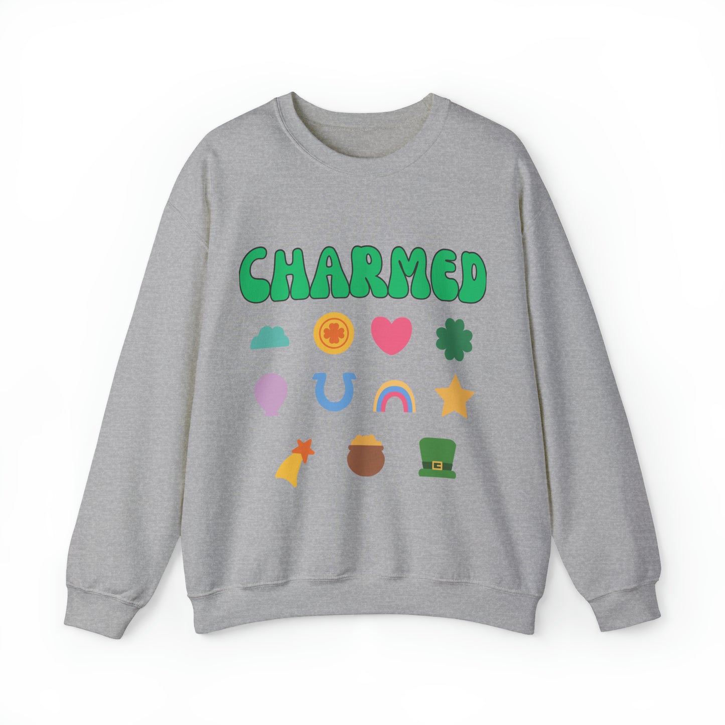 Cute charmed st patricks day sweatshirt, funny lucky charms st. paddys day hoodie, retro sweater