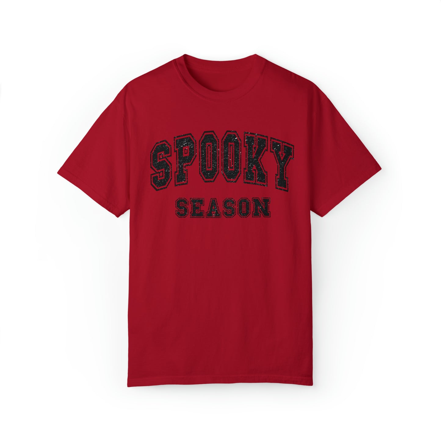 Comfort colors minimalist spooky season tshirt, halloween ghost shirt, witchy shirt, cute autumn lover tee, fall shirts