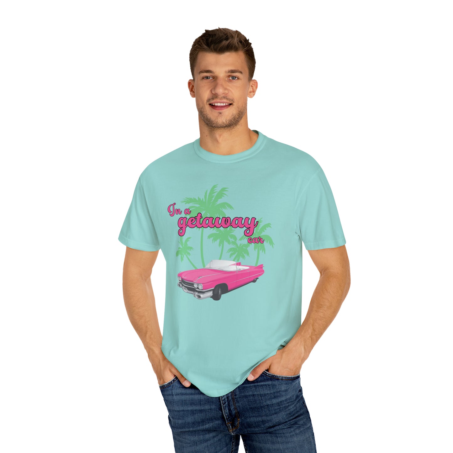 Pink convertible Getaway Car Shirt, Nothing Good, Reputation Album, Taylor Merch, Taylor Fan Gift, Concert TShirt, Comfort Colors