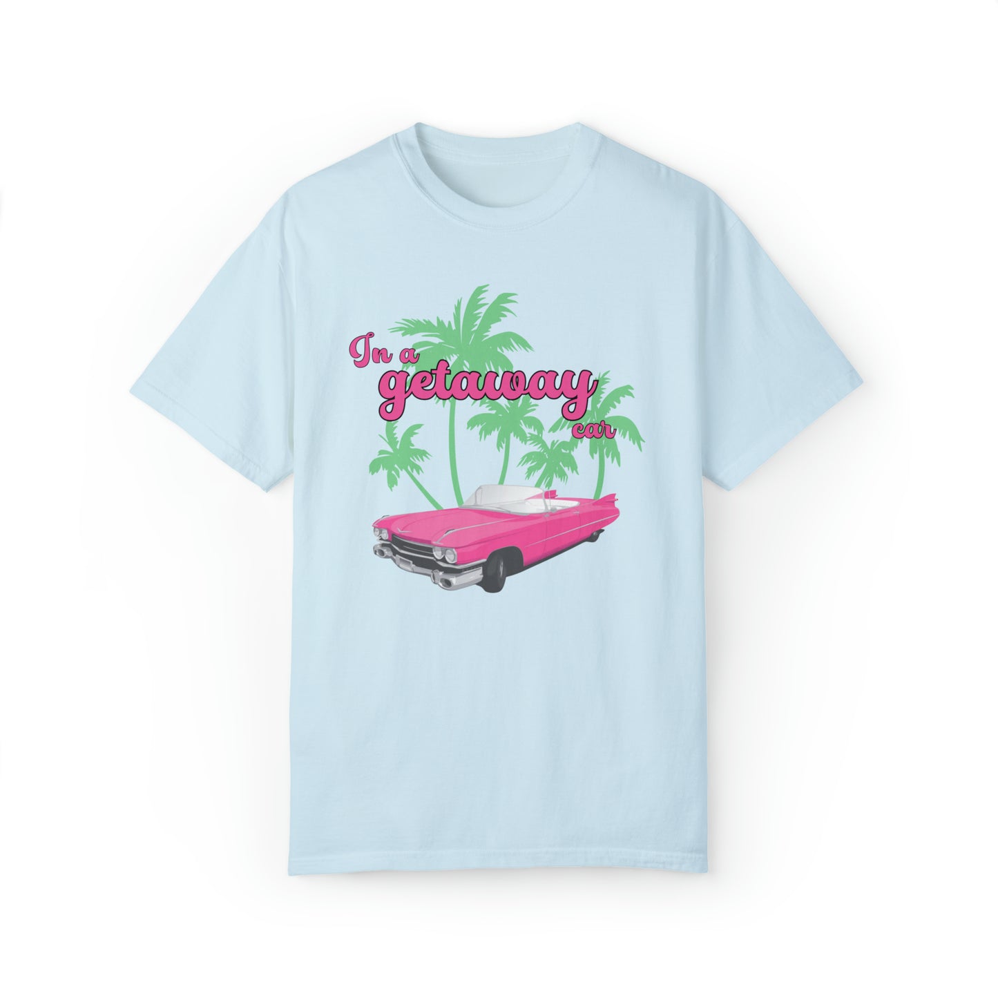 Pink convertible Getaway Car Shirt, Nothing Good, Reputation Album, Taylor Merch, Taylor Fan Gift, Concert TShirt, Comfort Colors