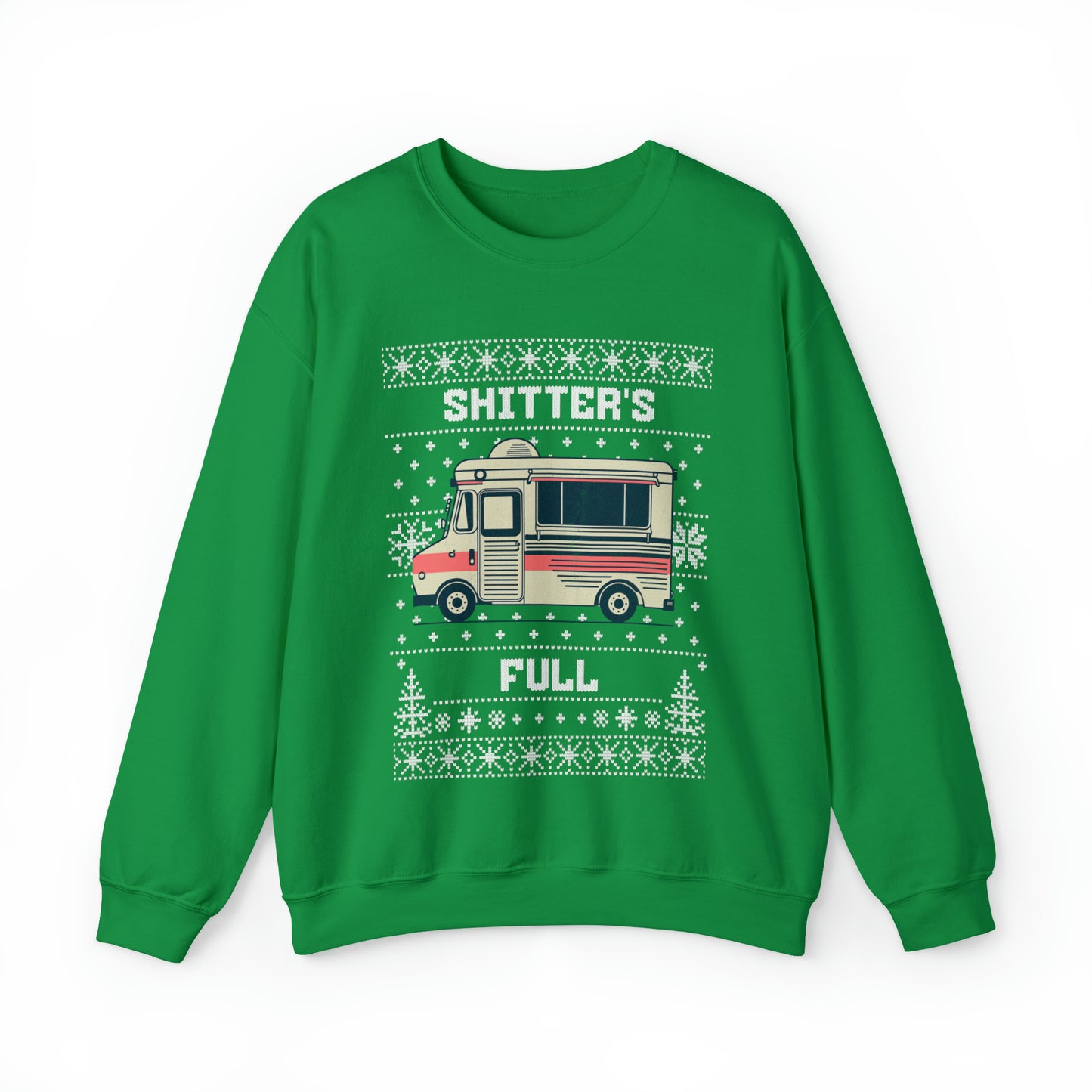 National Lampoon's funny ugly christmas sweater, Shitter's Full sweats, cute xmas sweatshirt, Naughty Santa winter holiday hoodie, christmas movie