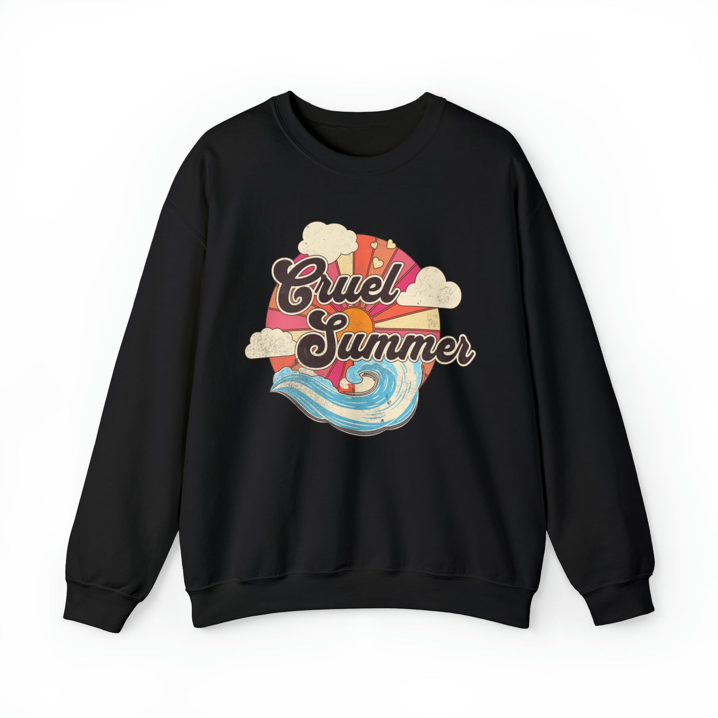 Boho retro cruel summer Sweatshirt, Gift for Her, eras 2023 concert, Taylor Fan Gift, Taylor Merch, album hoodie, Taylor Fan, tour sweater