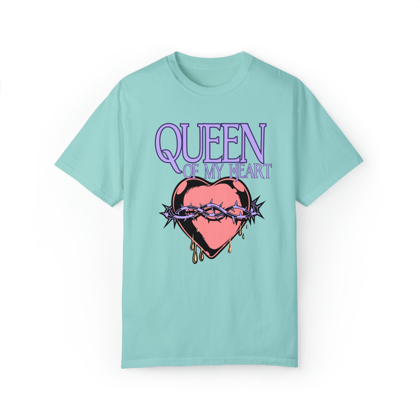 Comfort Colors Taylor Tour tee, The Eras Tour 2023 Shirt, retro heart reputation Shirt, Taylor's Version TShirt, Swiftie, queen of my heart