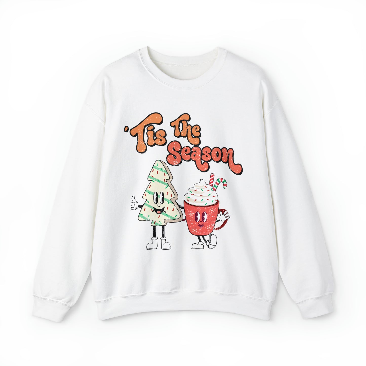 Little Debbie slut sweatshirt, funny holiday gift idea for millennial, christmas tree snack cake hoodie, tis the season snack lover sweater