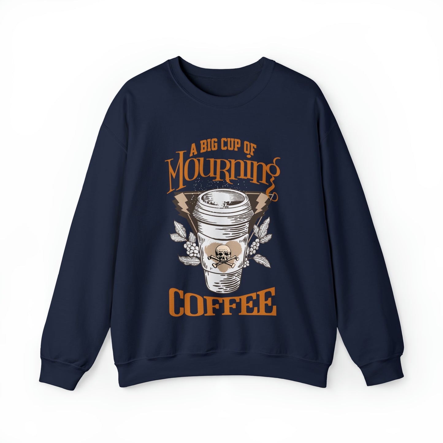 Funny coffee lovers halloween sweatshirt, autumn fall meme graphic hoodie, coffee pun spooky season sweater, PSL, Pumpkin spiced latte, funny grim reaper