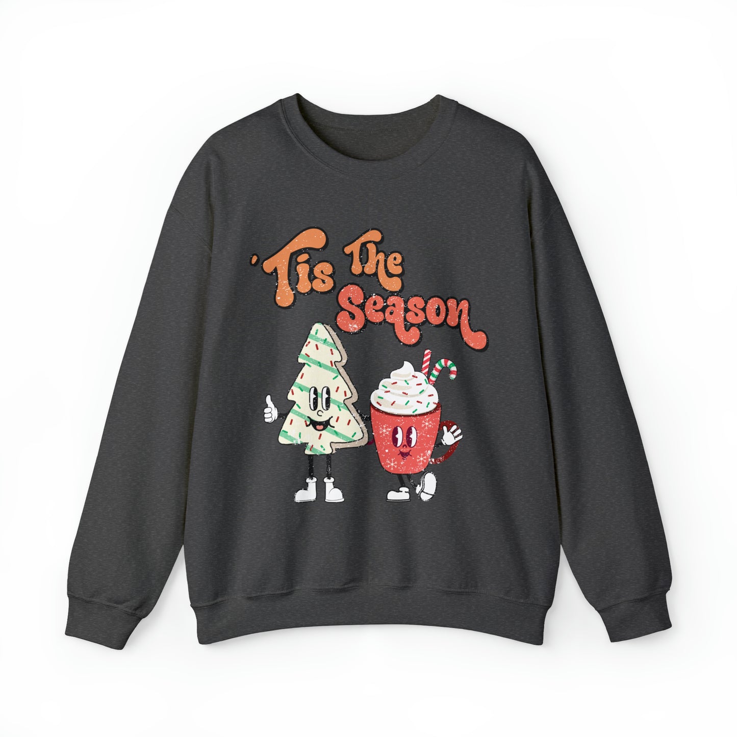 Little Debbie slut sweatshirt, funny holiday gift idea for millennial, christmas tree snack cake hoodie, tis the season snack lover sweater