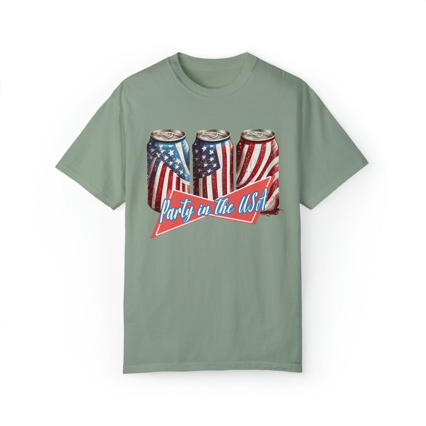 comfort colors Retro Party in the USA Shirt, America The Beautiful, 4th Of July Shirt, Fourth Of July, Patriotic USA Gift, Graphic Tee