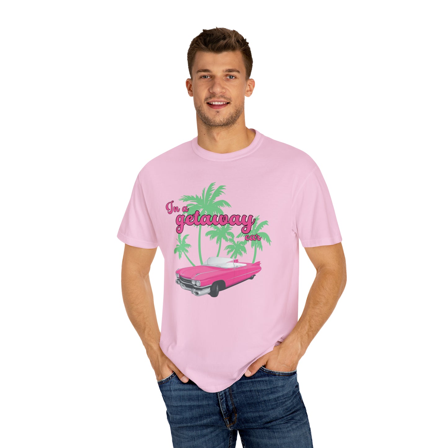 Pink convertible Getaway Car Shirt, Nothing Good, Reputation Album, Taylor Merch, Taylor Fan Gift, Concert TShirt, Comfort Colors