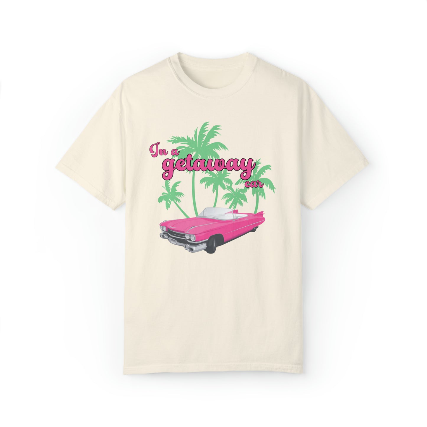 Pink convertible Getaway Car Shirt, Nothing Good, Reputation Album, Taylor Merch, Taylor Fan Gift, Concert TShirt, Comfort Colors