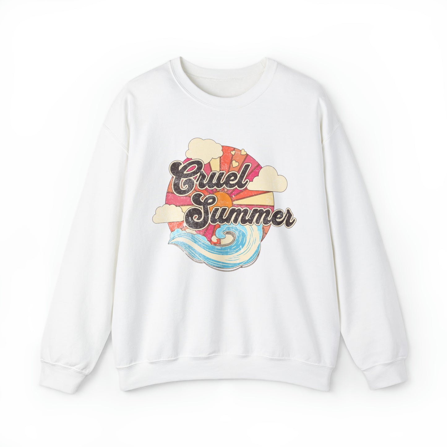 Boho retro cruel summer Sweatshirt, Gift for Her, eras 2023 concert, Taylor Fan Gift, Taylor Merch, album hoodie, Taylor Fan, tour sweater