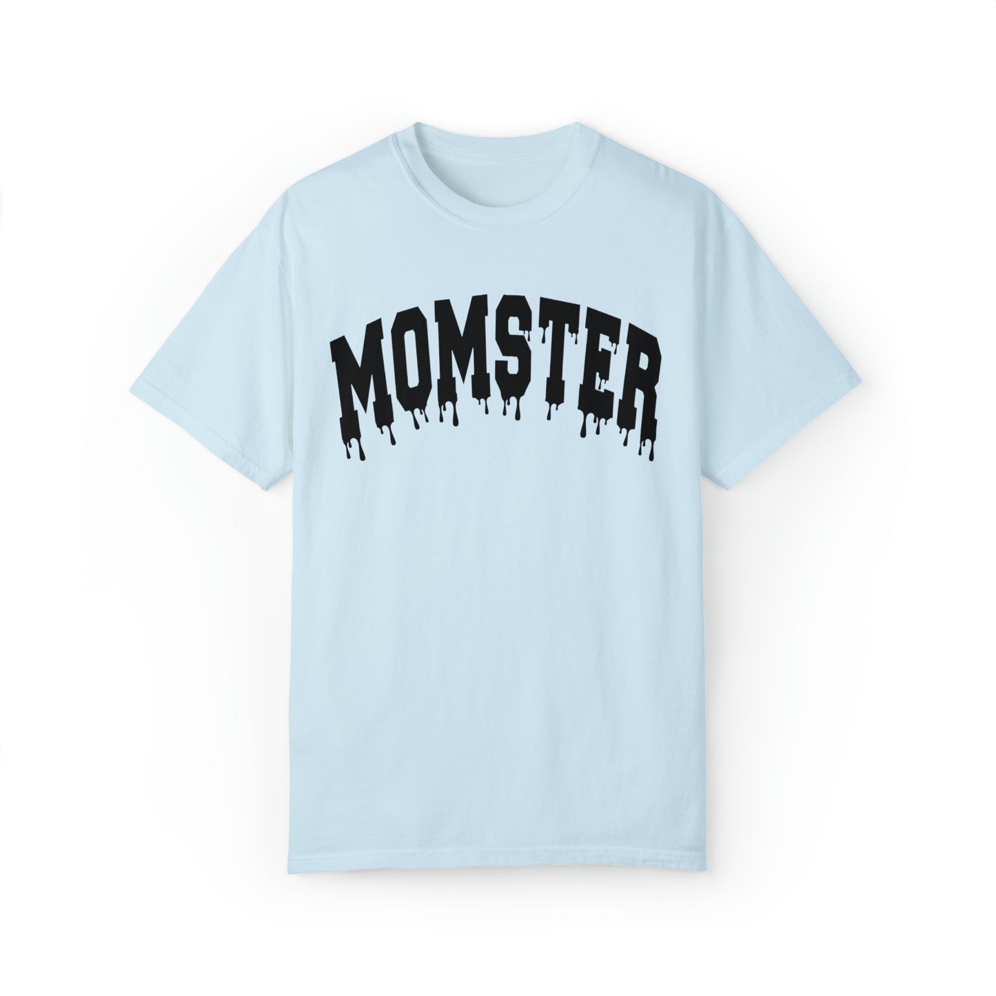 Comfort colors funny minimalist momster halloween tshirt, witchy autumn shirt, monster fall tee, zombie mom outfit, scary mama spooky season