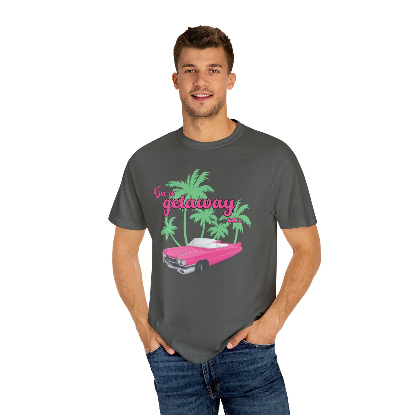 Pink convertible Getaway Car Shirt, Nothing Good, Reputation Album, Taylor Merch, Taylor Fan Gift, Concert TShirt, Comfort Colors