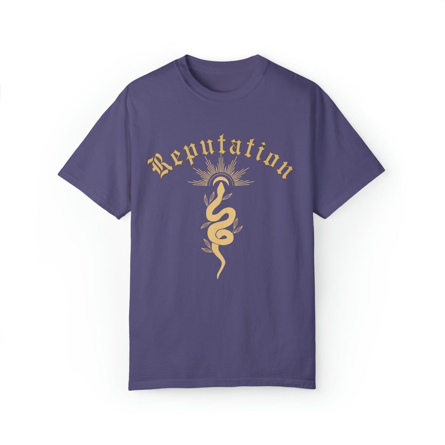 comfort colors Taylor reputation T-Shirt, The Eras Tour, Concert Merch, M.i.d.n.i.g.h.t.s shirt, Swiftie fan tee, TS stan gift, folklore