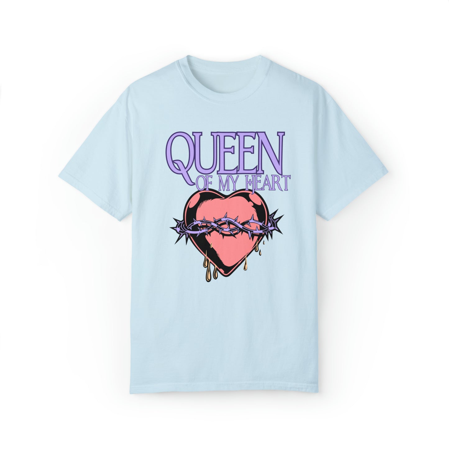 Comfort Colors Taylor Tour tee, The Eras Tour 2023 Shirt, retro heart reputation Shirt, Taylor's Version TShirt, Swiftie, queen of my heart