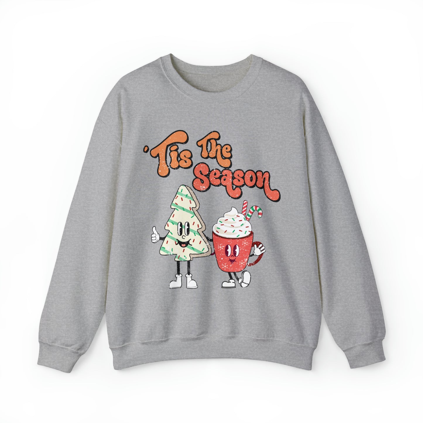 Little Debbie slut sweatshirt, funny holiday gift idea for millennial, christmas tree snack cake hoodie, tis the season snack lover sweater