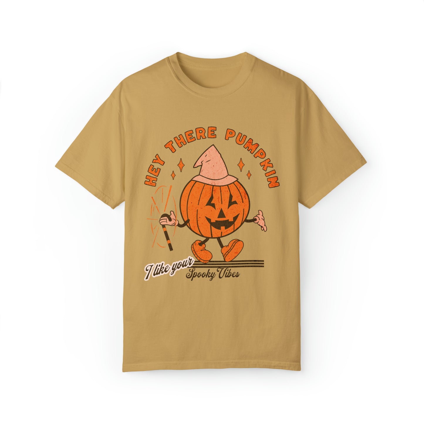 Comfort colors funny hey there pumpkin jack o lantern halloween tshirt, cute pumpkin patch shirt, fall autumn spooky vibes, sweater weather