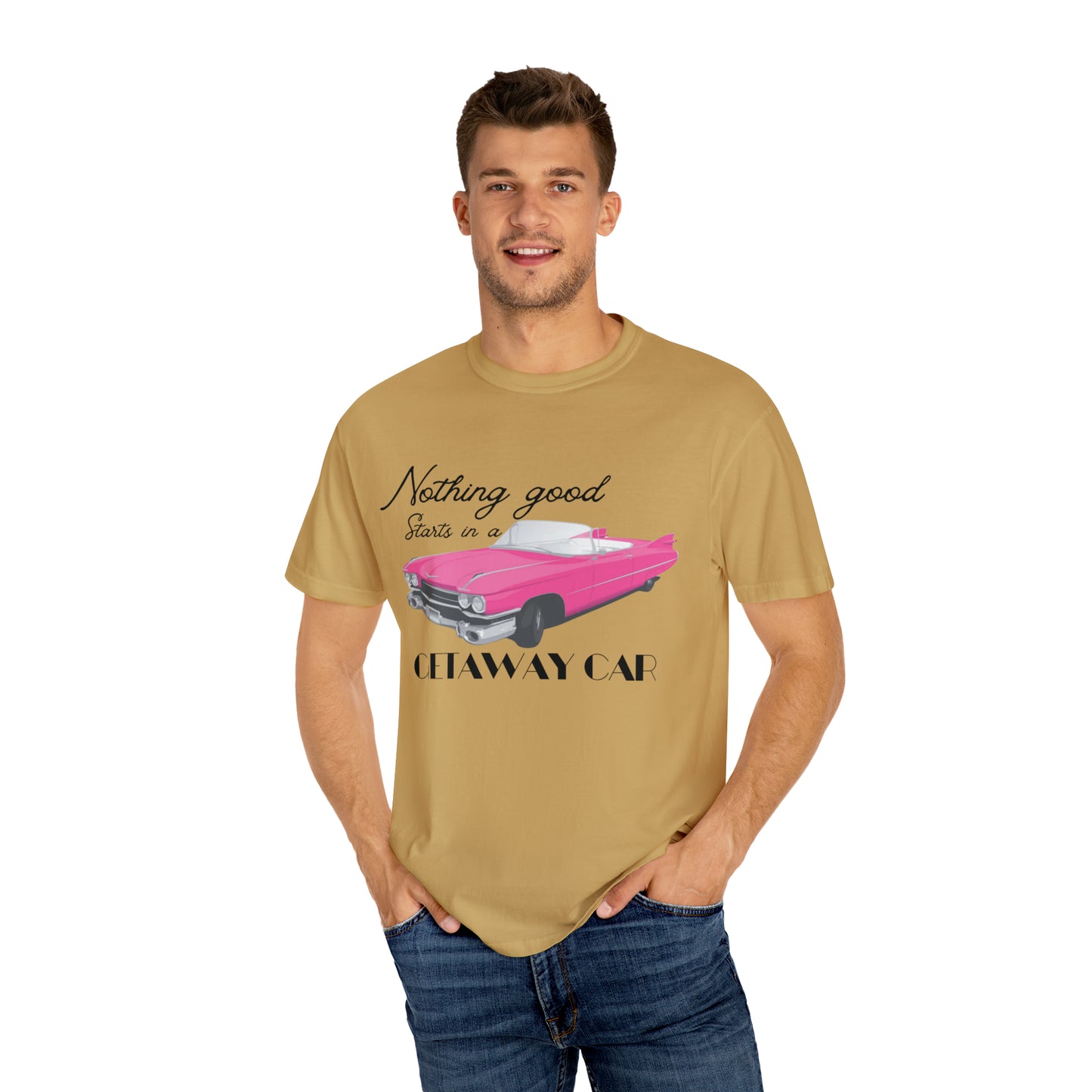 Pink convertible Getaway Car Shirt, Nothing Good, Reputation Album, Taylor Merch, Taylor Fan Gift, Concert TShirt, Comfort Colors