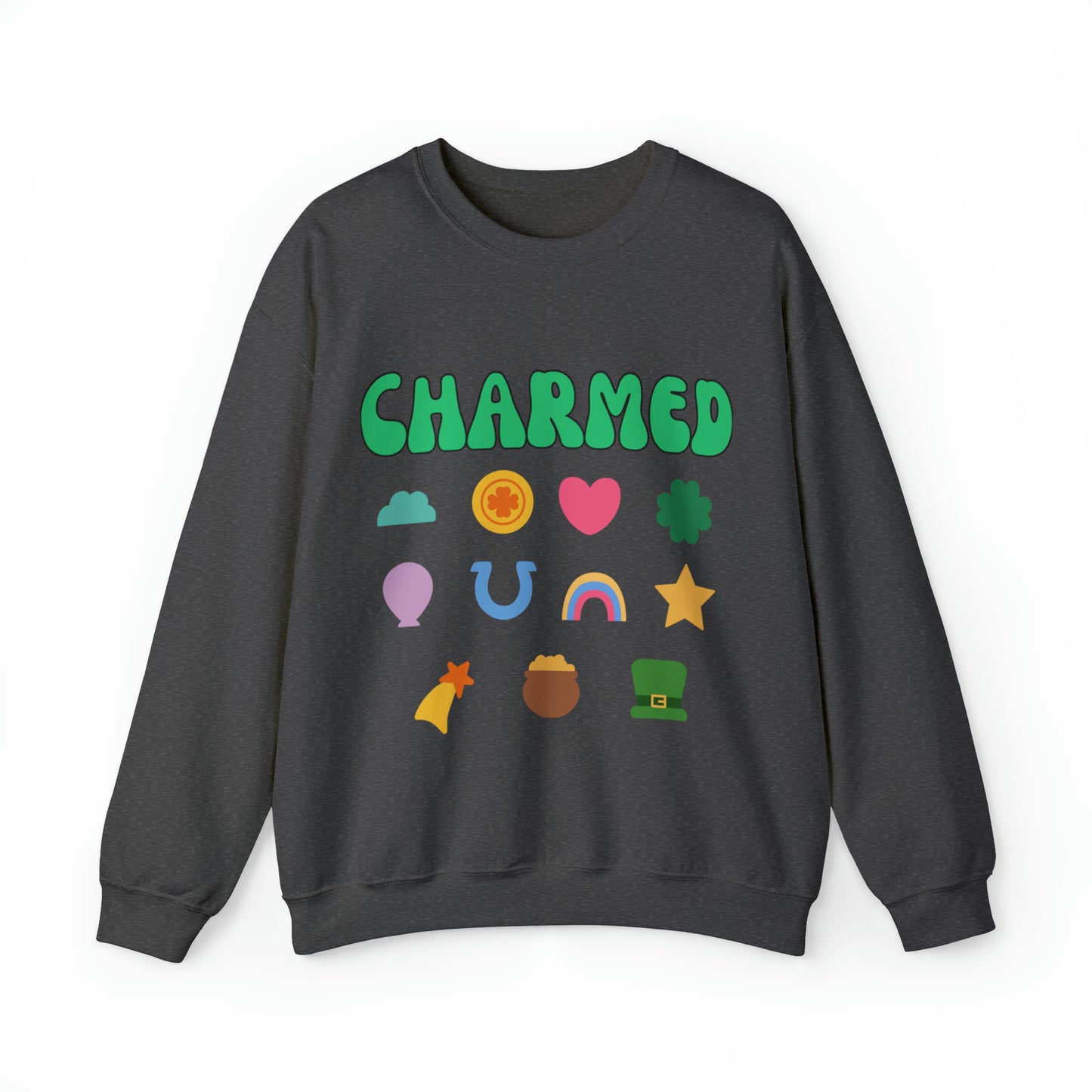 Cute charmed st patricks day sweatshirt, funny lucky charms st. paddys day hoodie, retro sweater