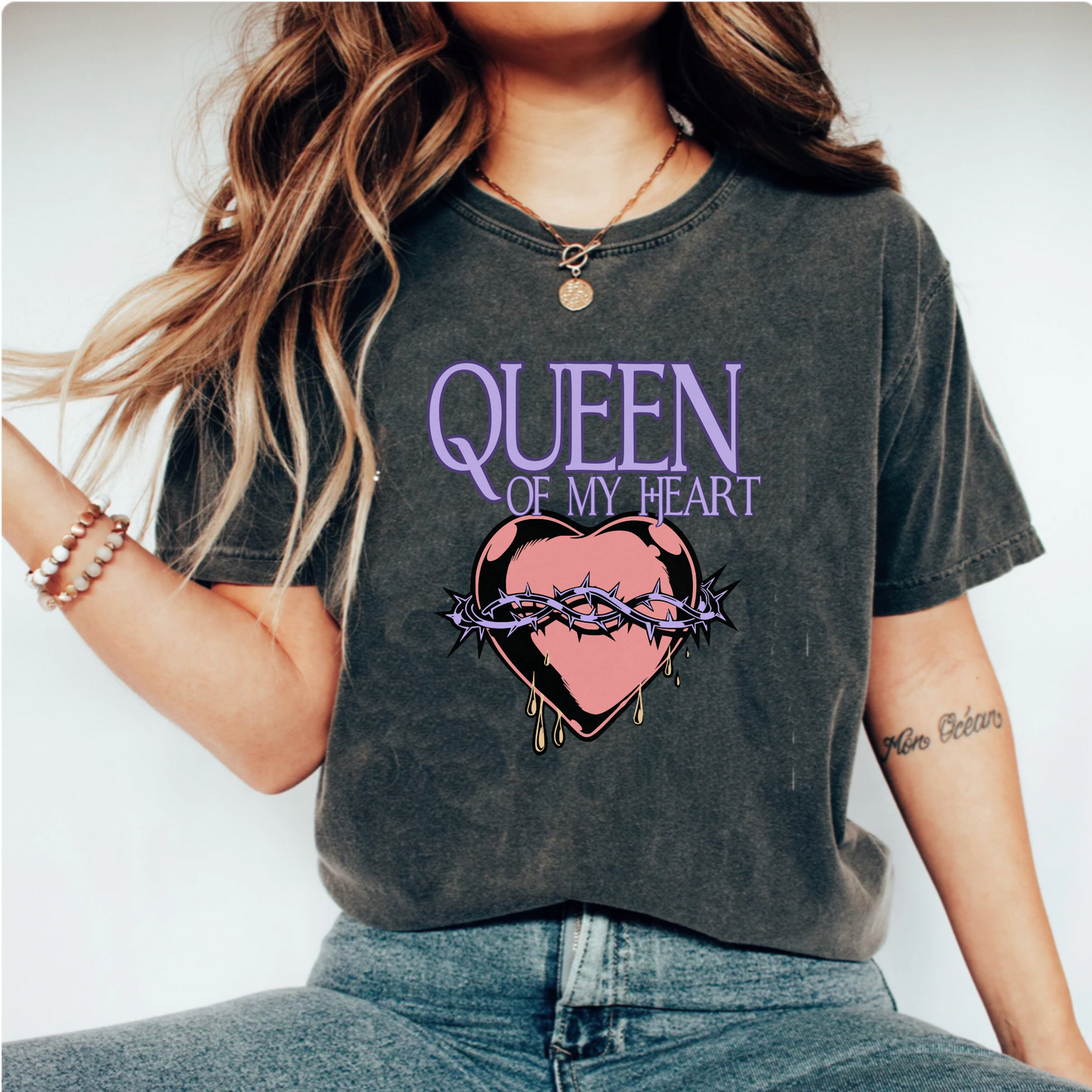 Comfort Colors Taylor Tour tee, The Eras Tour 2023 Shirt, retro heart reputation Shirt, Taylor's Version TShirt, Swiftie, queen of my heart