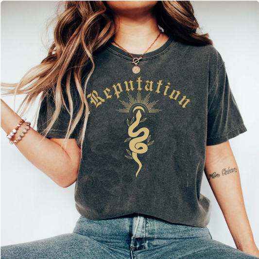 comfort colors Taylor reputation T-Shirt, The Eras Tour, Concert Merch, M.i.d.n.i.g.h.t.s shirt, Swiftie fan tee, TS stan gift, folklore