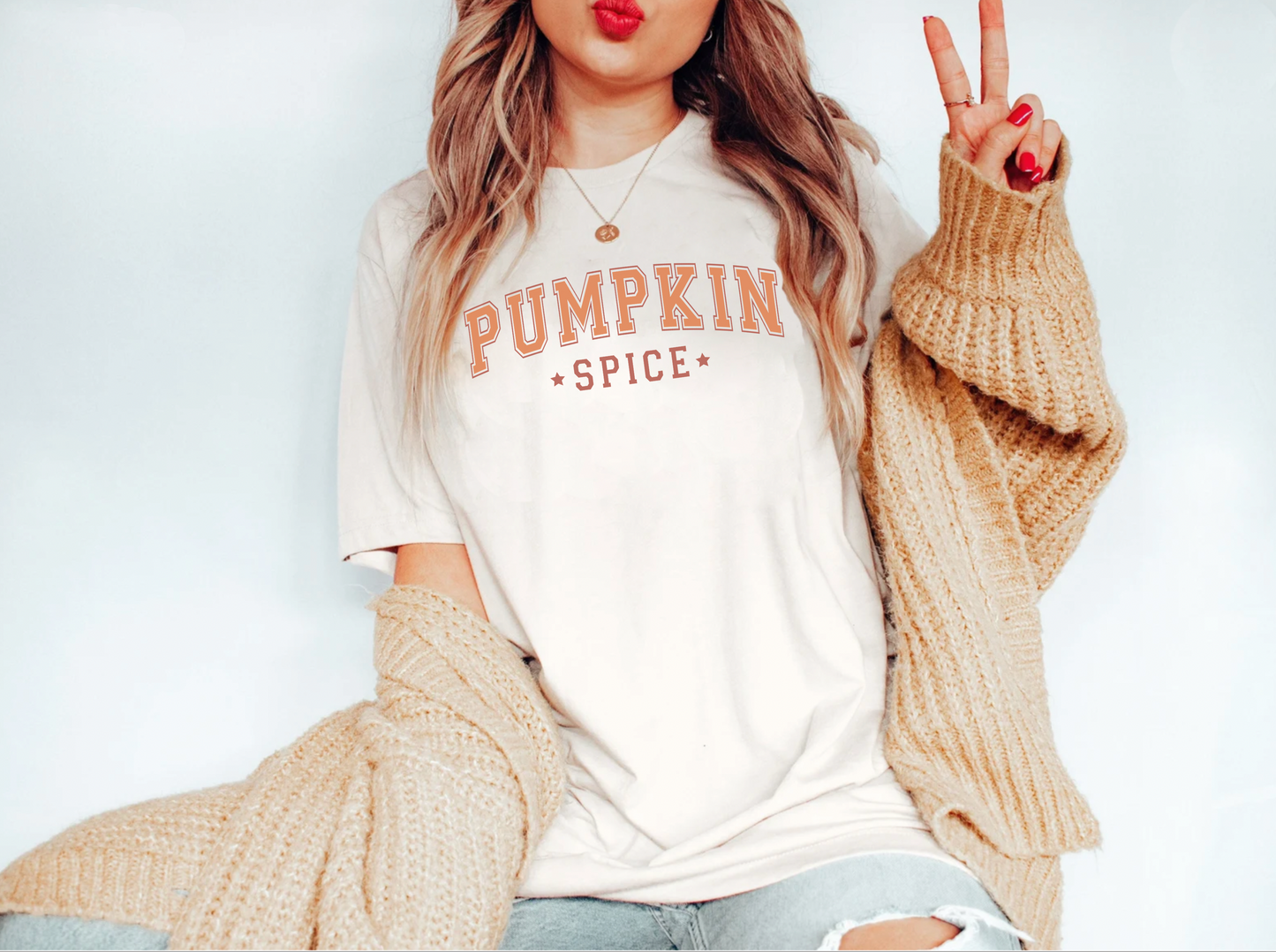 Comfort colors minimalist university style pumpkin spice tshirt, fall thanksgiving shirt, groovy autumn PSL graphic tee, pumpkin spice latte coffee lover